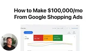 How to Scale Google Shopping Ads to $100,000/mo Revenue