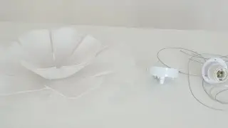 White Lotus Pendant Light (Install)