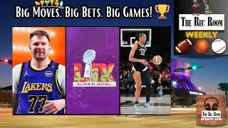 🏀 The Rec Room Weekly: NBA, Super Bowl & NCAA Madness! 🏆🔥