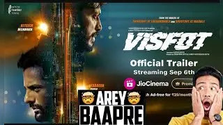 Visfot | Official Trailer | Reaction | Review | Jio Cinema &bull; Rithesh Deshmukh