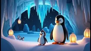 The Lonely Penguin Watched the Waves | Nursery Rhymes for Kids & Baby Songs