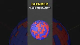 Blender: ИСПРАВЬТЕ эту проблему &mdash; Нормали лица #blender #3d #3dmodeling #blender3d