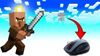 Ich spiele MINECRAFT UHC nur mit Dem MAUSRAD!!!