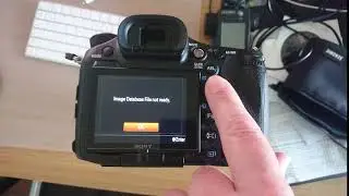 Sony A99 II Image Database not ready