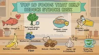 TOP 10 FOODS THAT HELP REDUCE STROKE RISK