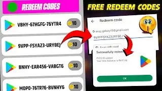 101% Free Redeem Code For Google Playstore At ₹0/- | How To Get Free Redeem Codes | Free Redeem Code