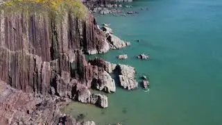 Presipe beach, Manorbier