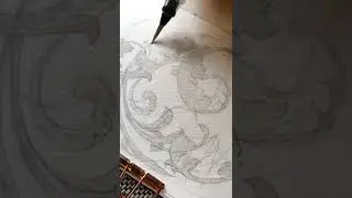 Ornamental Art #ornamental #ink #inkdrawing