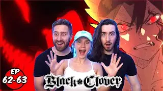 Reacting to BLACK CLOVER EPISODE 62 & 63 | ASTA'S DEMON FORM IS AMAZING!