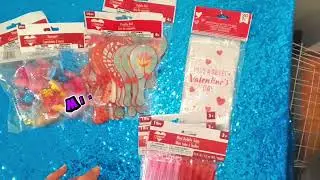 V-day goodie bag haul Dollar Tree 