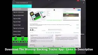Come In (Todd Galberth) Worship Backing Tracks App Preview