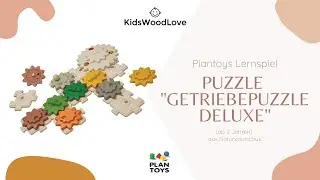 Plantoys Getriebepuzzle Deluxe | KidsWoodLove