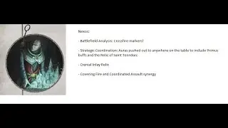 The Nexos is Required for Genestealer Cults