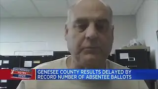 Genesee County results delayed by record number of absentee ballots