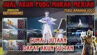 JUAL AKUN PUBG MURAH MERIAH DI JAMIN AMAN || PUBG MOBILE INDONESIA