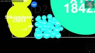 KraKenAgarioYT Xgario.ml Huge gameplay with 1,000,000,000 mass!?!