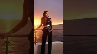 Solar Noir &ndash; Miami Sunset Cruise #ModernGlamour #MiamiLuxury