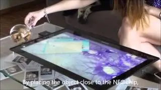 nuiSense business - An immersive multi touch presentation thanks to objects recognition