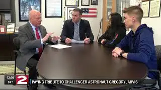 CVA paying tribute to Challenger Astronaut Gregory Jarvis