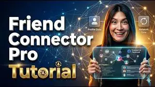Friend Connector Pro Step-by-Step Easy Tutorial - How to Auto Add Friends on Facebook #facebook