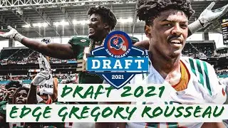 GIANTS NFL DRAFT 2021 🧢👨🏾&zwj;🎓 GREGORY ROUSSEAU CON 🎧ALFRE ALVAREZ la voz de los Canes en espa&ntilde;ol