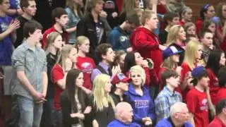 Pequot Lakes Patriots and C-I Ranger fans cheer their teams - Brainerd Dispatch MN