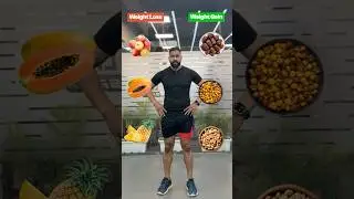Weight Gain & Weight Loss Diet | Foods List + 3&ndash;4 Litres Water Rule 💧