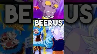 When Goku Almost Took Out Beerus By Accident #shorts #dragonball #anime