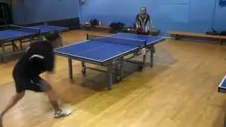 Table Tennis Expert Rick Anderson:  Backhand Smash