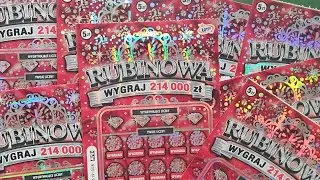 Zdrapki Lotto 🎲 RUBINOWA #0793 👉 PREMIERA 👉 10 zdrapek