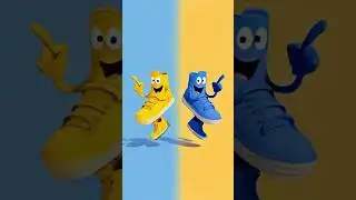 👟 The Silly Shoes 👟 | Fun Kids Rhyme | Color & Action Song | #Shorts #cocomelon #nurseryrhymes