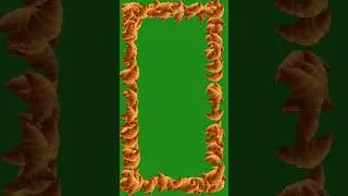 🥐BORDE CROISSANT pantalla verde🥐 [ MARCOS ANIMADOS CHROMA KEY ]🥐