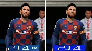 FIFA 20 - PS4 Pro VS PS4 - Gameplay Comparison