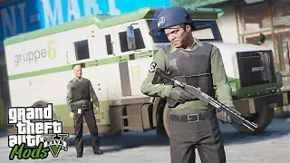 FORAM MAIS 4 CPF CANCELADO TRABALHANDO DE TRANSPORTE DE VALORES! - GTA 5 MODS