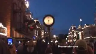 Closing Announcement at Disneyland, One More Disney Day