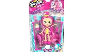 Shopkins Season 6 Chef Club Shoppies Doll Bubbleisha Unboxing Review