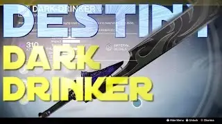 Dark Drinker - Void Exotic Sword (Destiny: The Taken King PS4/XB1)
