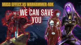 Анклавы могли бы спасти кварианцев | Mass Effect vs Warhammer 40k
