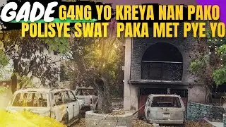 Men tout dega gang viv ansanm yo f&egrave; nan pako,gras ak polisye Swat yo ak brigadye yo pako rekipere to