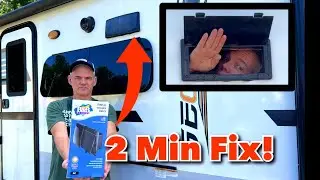 Replacing Our Range Hood Vent Cover!  Quick & Easy Swap Out & Parts Purchased!
