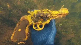 Finding A Rare WW2 Gun Underwater In A Scottish Loch - 1942 Colt Commando Revolver