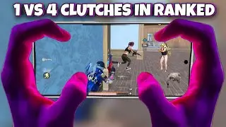 The Craziest 1v4 CLUTCHES🔥$200 REDMI 13 Gameplay || pubg mobile solo vs squad