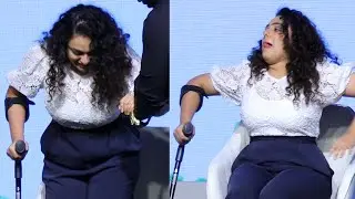 నడవలేని పరిస్థితిలో నిత్యా మీనన్.. | Actress Nithya Menen Facing Trouble With Injured Leg