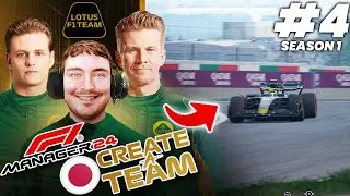 F1 MANAGER 24 CREATE A TEAM (Lotus F1 Team) #4 | BEST RESULT YET!