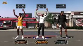 Quick dropoff wit them DEMONS | 3v3 2K20 gameplay | 80ovrs doing damage