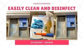 HOW TO CLEAN INSIDE THE WASHING MACHINE DRAWER