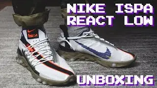 Nike iSPA React Low Summit White Unboxing & On Feet