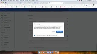 How to Reset Settings in Google Chrome (no sound)