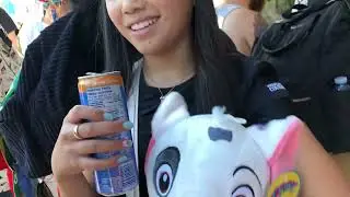 Walking around in CNE sale everything cheap in summer at downtown Toronto Canada 