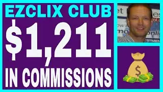 Ez Clix Club Review - $1,211.67 In Commissions - Set & Forget Buyer Traffic. #smartphonesidehustle
